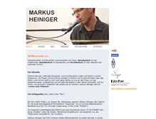 Tablet Screenshot of m-heiniger.ch